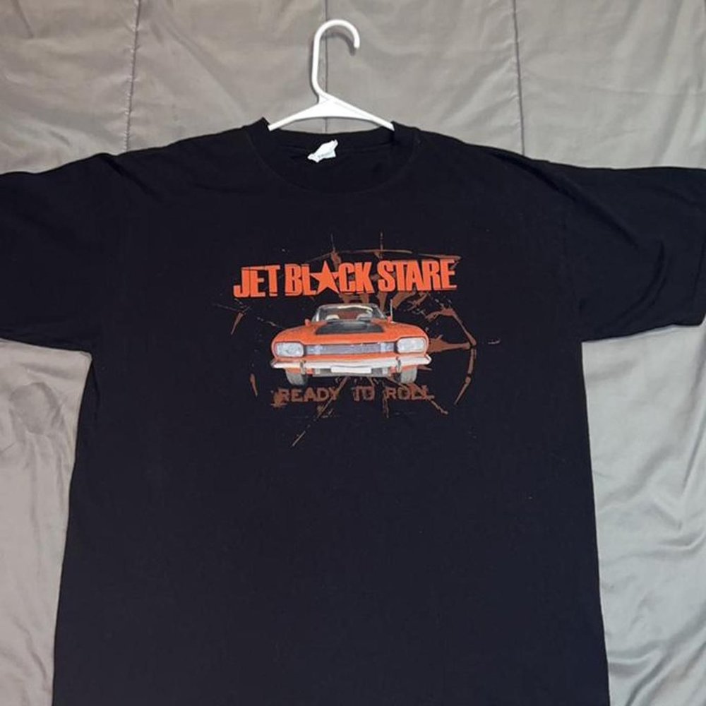 Vintage Jet Black Stare Anvil Tee